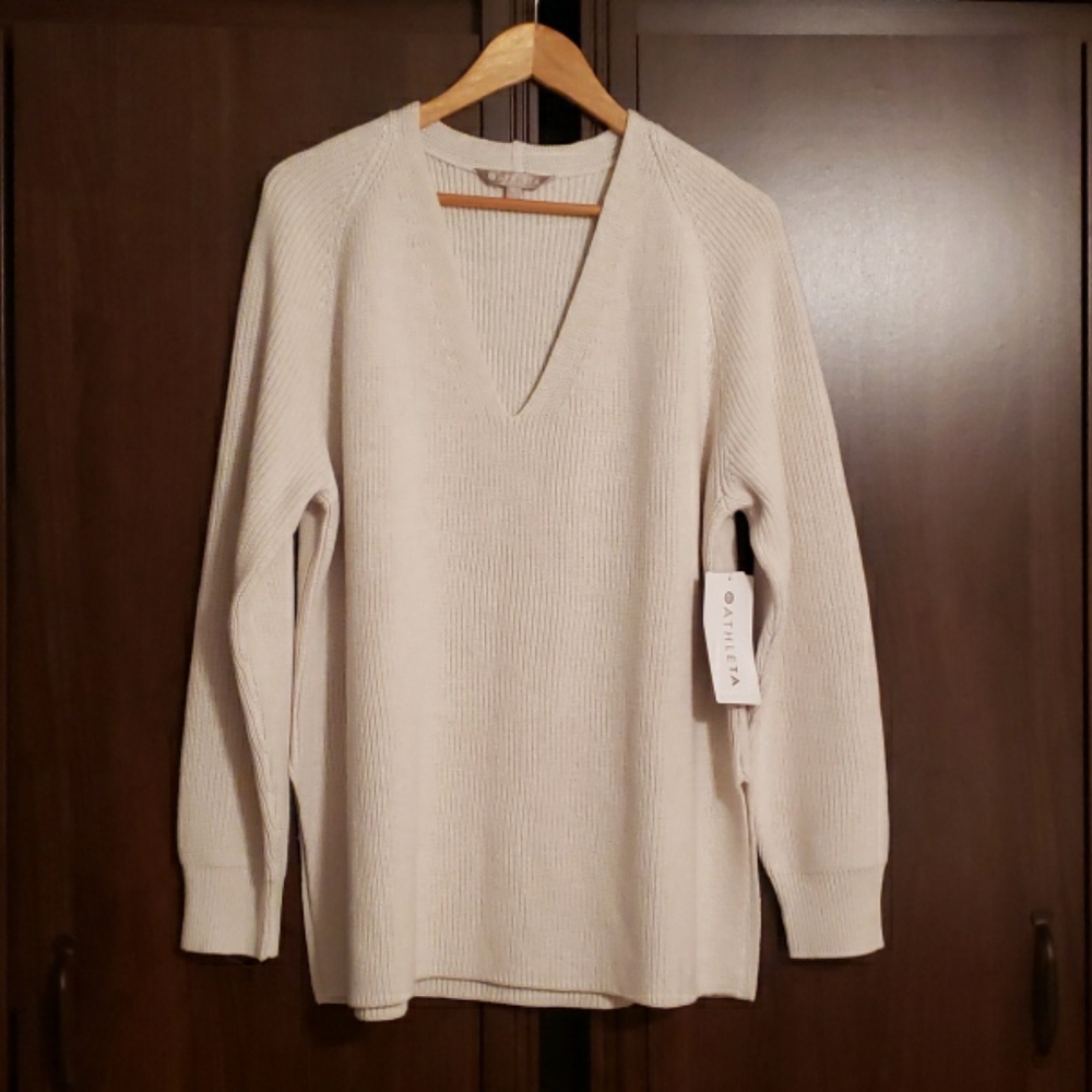 Athleta switchback pullover sweater